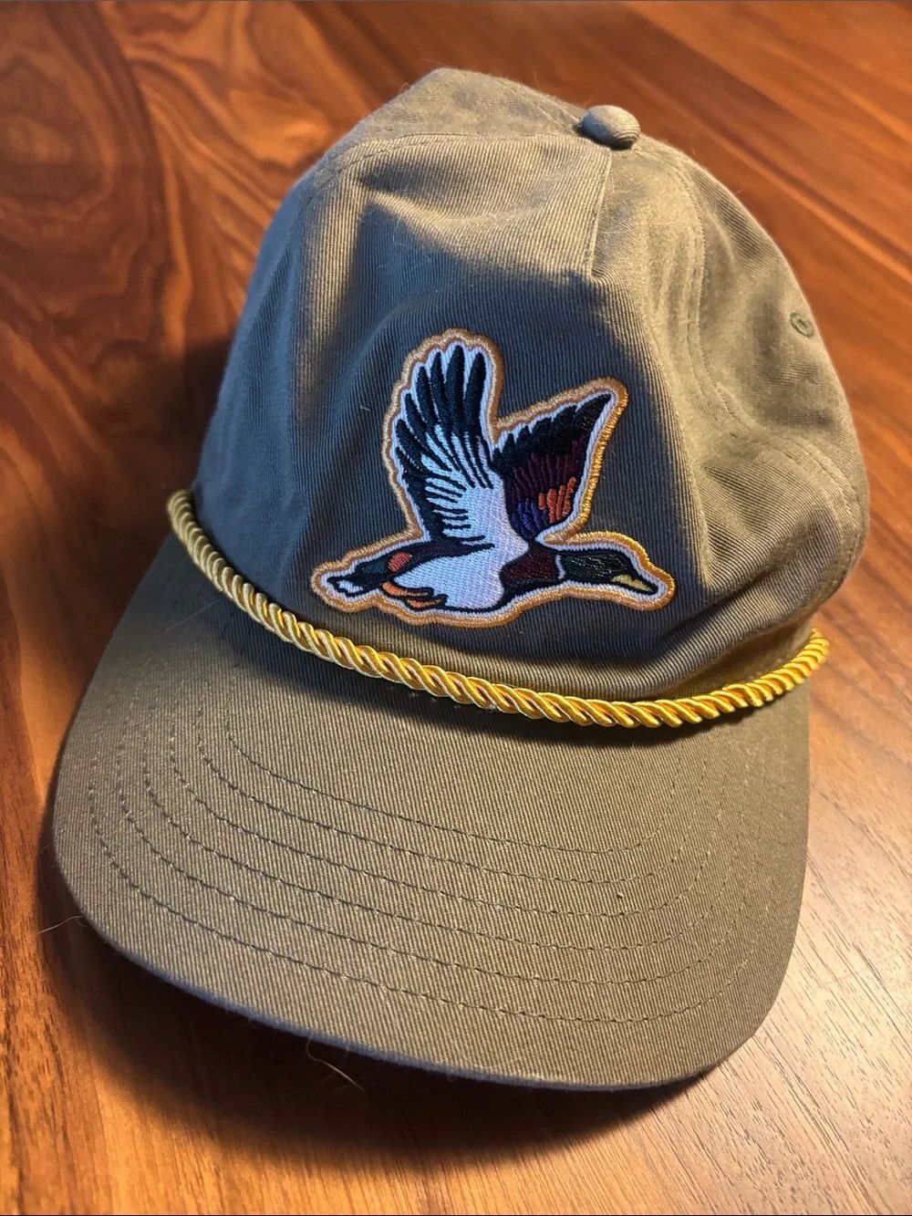 NEW. Sweet Bloom Coffee Mallard Reaction Hat- Canvas